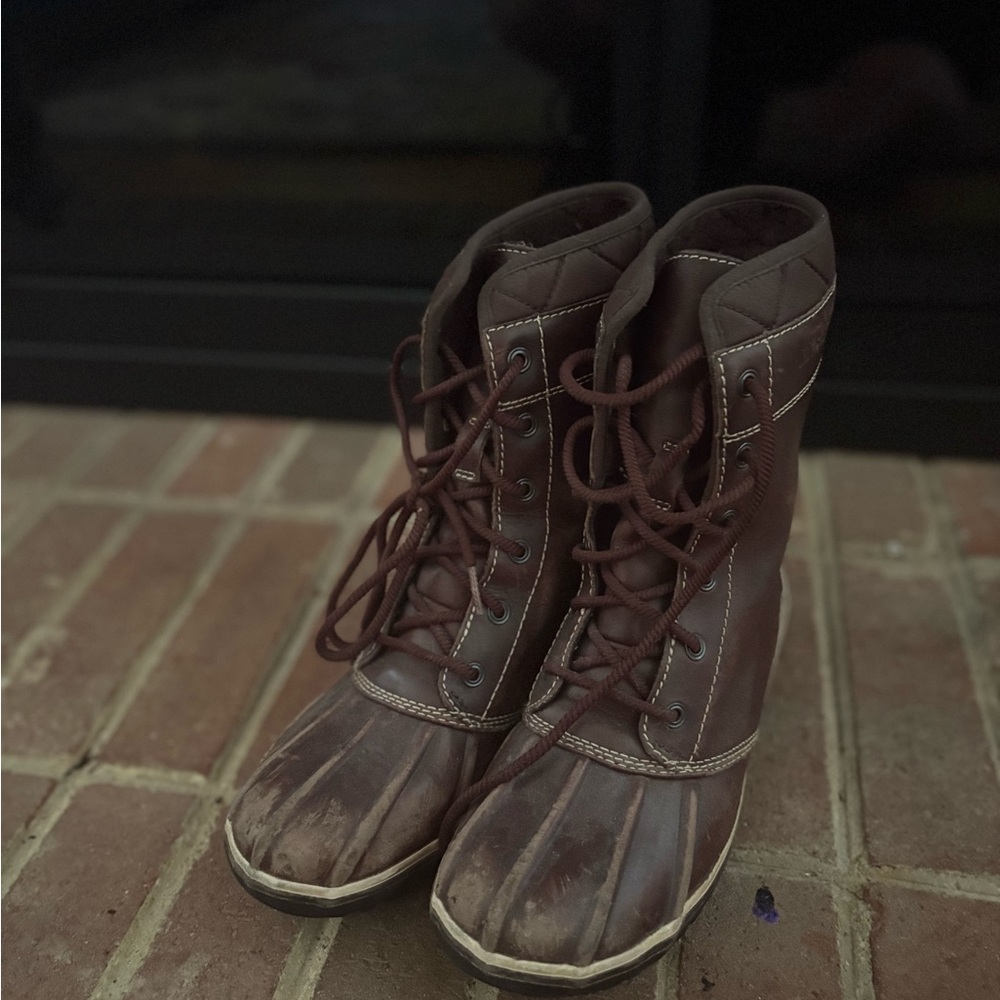 L.L. Bean Brown Winter Boots